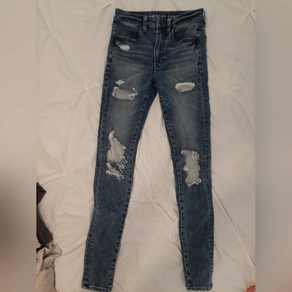 American Eagle super stretch skinny jeans size 6